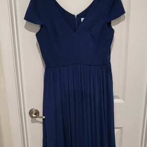Dress the Population Navy Midi Dress